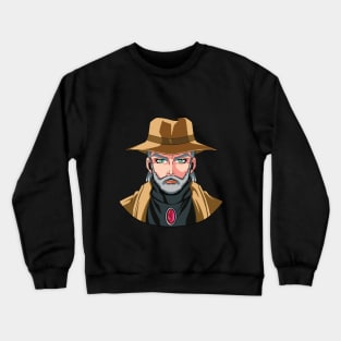 Oldman Joseph Purple Anime Fan art Crewneck Sweatshirt